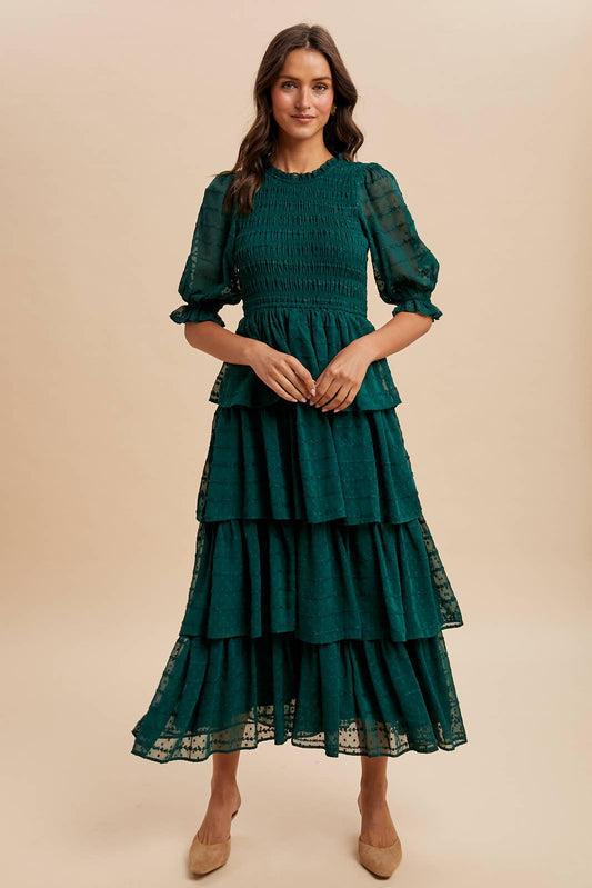 Sweet Evergreen Maxi Dress