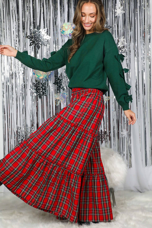 Tartan Palazzo Pants