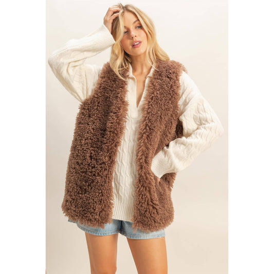 The Nancy Fur Vest
