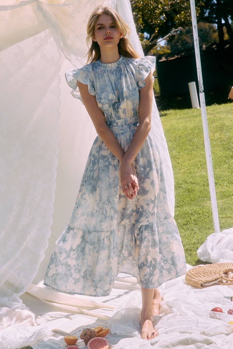 Breath of Fresh Air Midi Dress