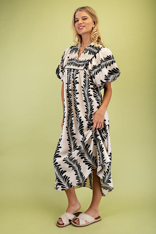Creamy Resort Dress