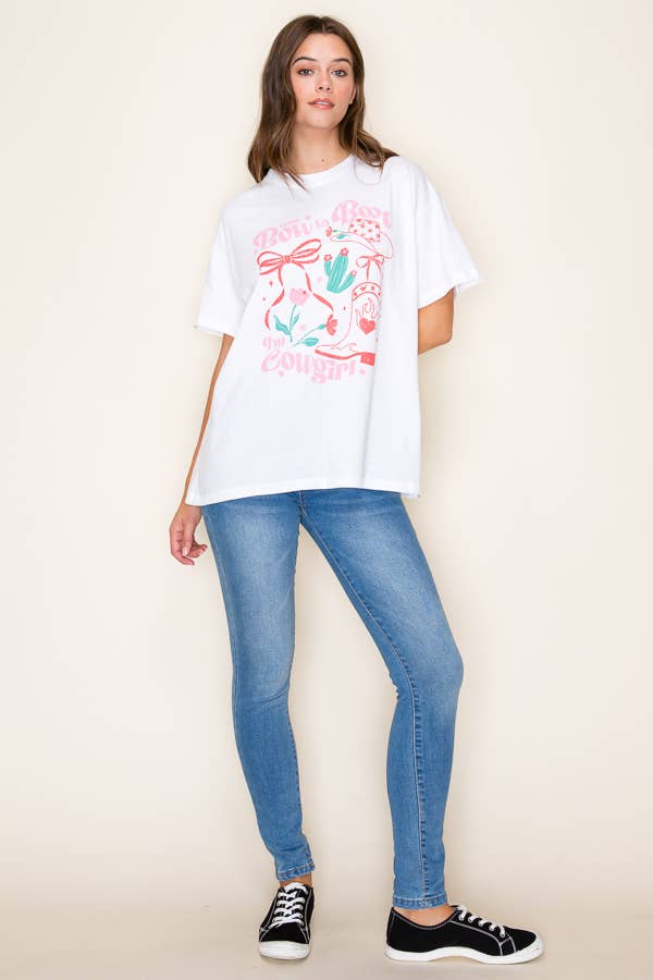 From Bows to Boots Graphic Tee