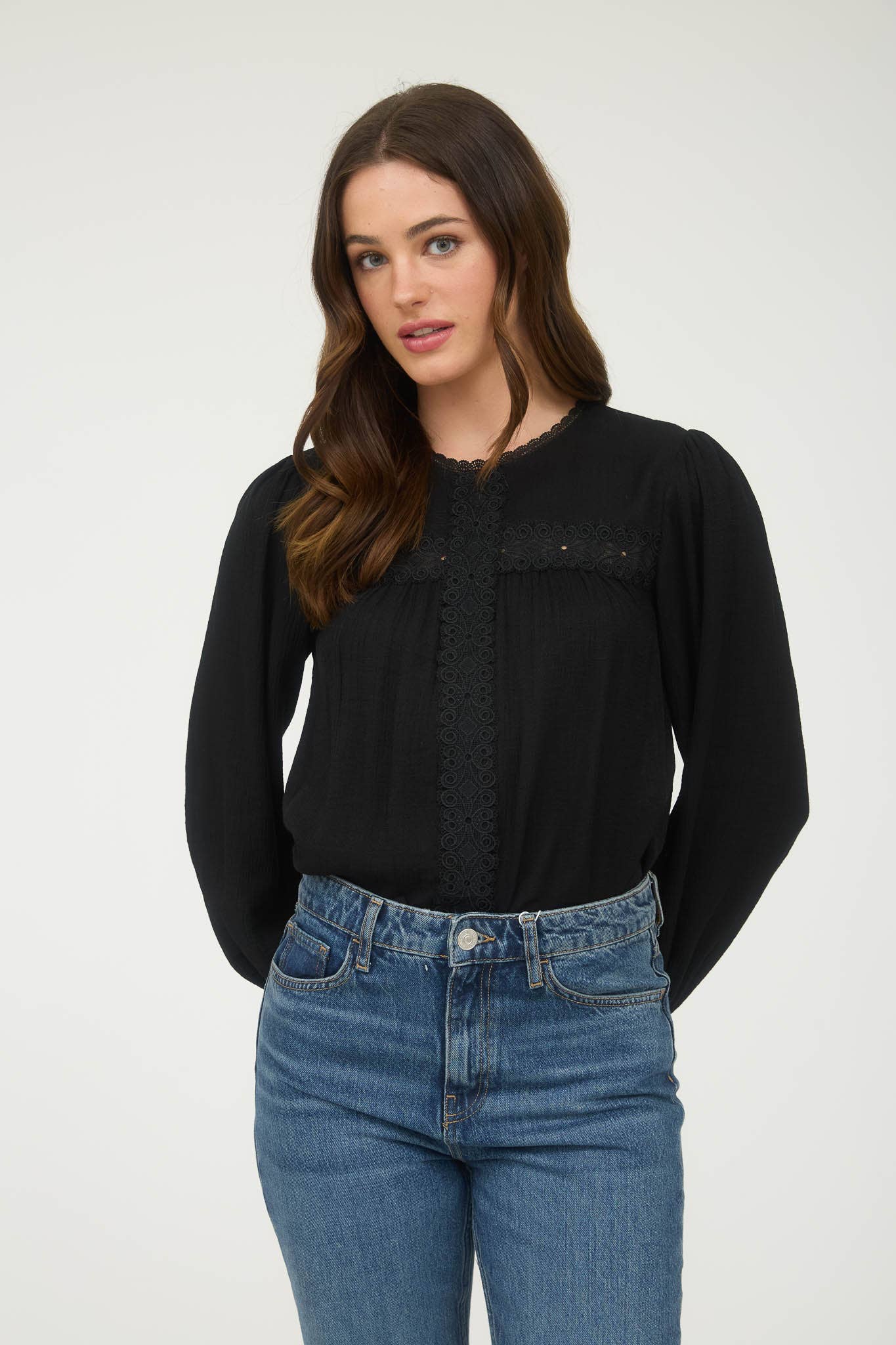 Cross My Heart Lace Top