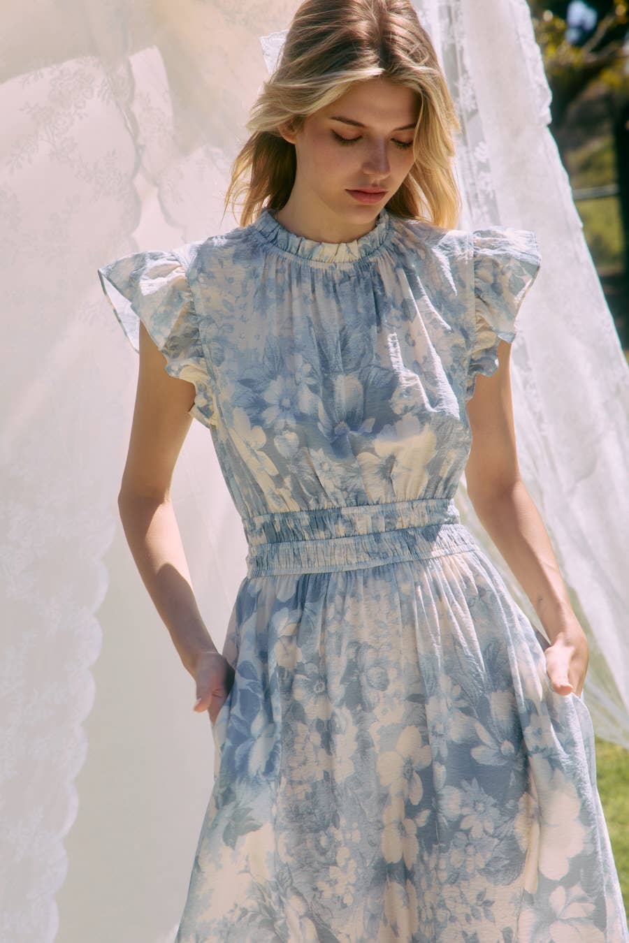 Breath of Fresh Air Midi Dress