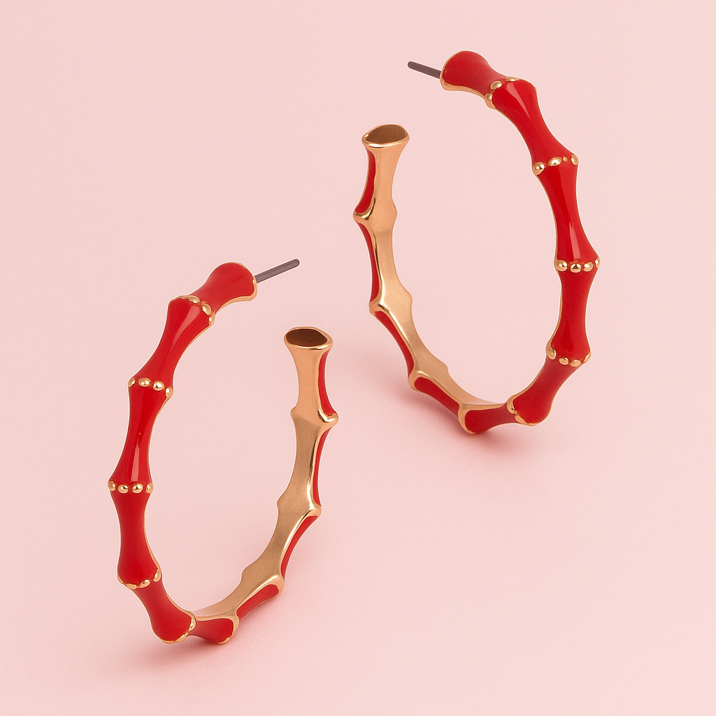 Styling Colorful Hoop Earrings