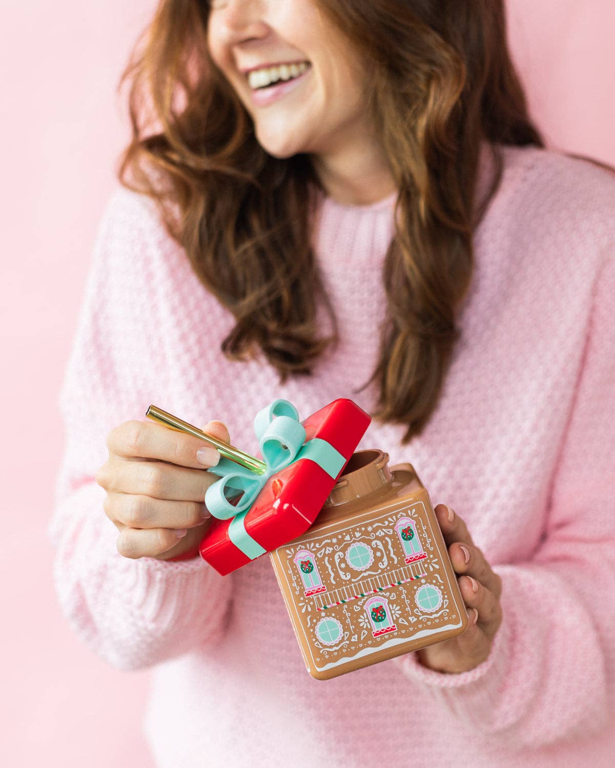 Gingerbread House Sipper