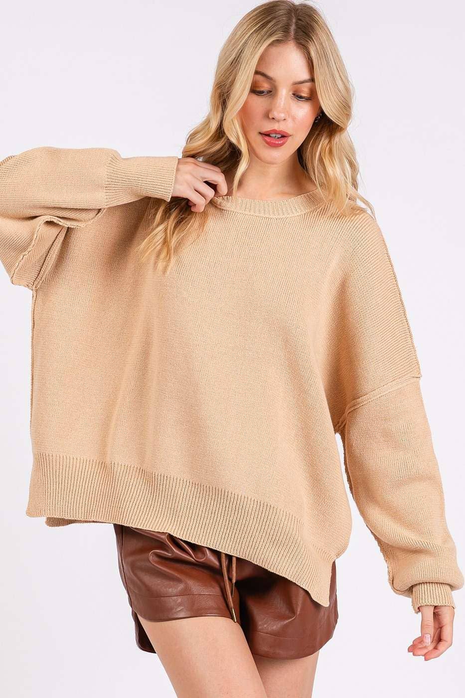 Darling Drop Shoulder Sweater