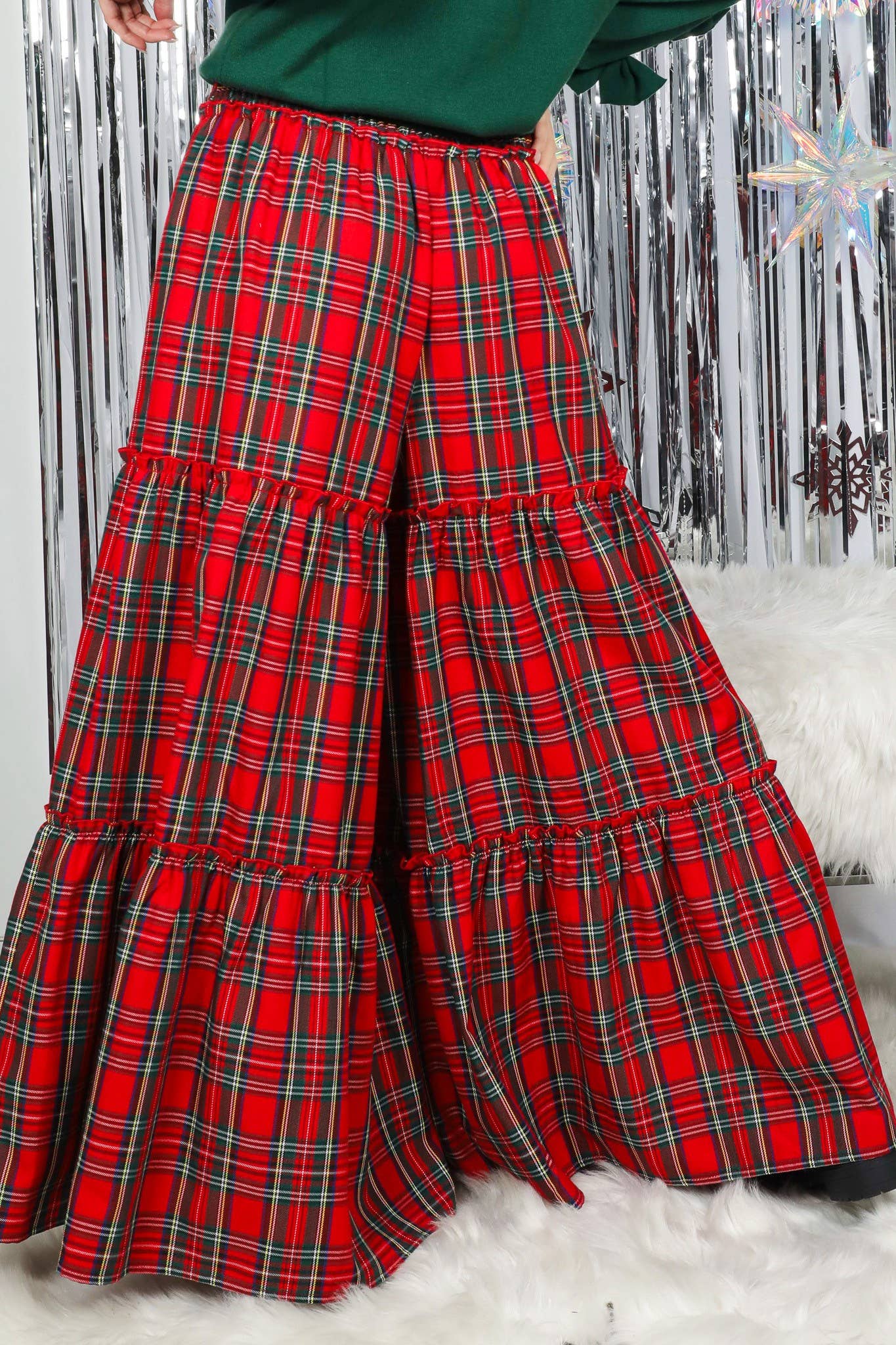 Tartan Palazzo Pants