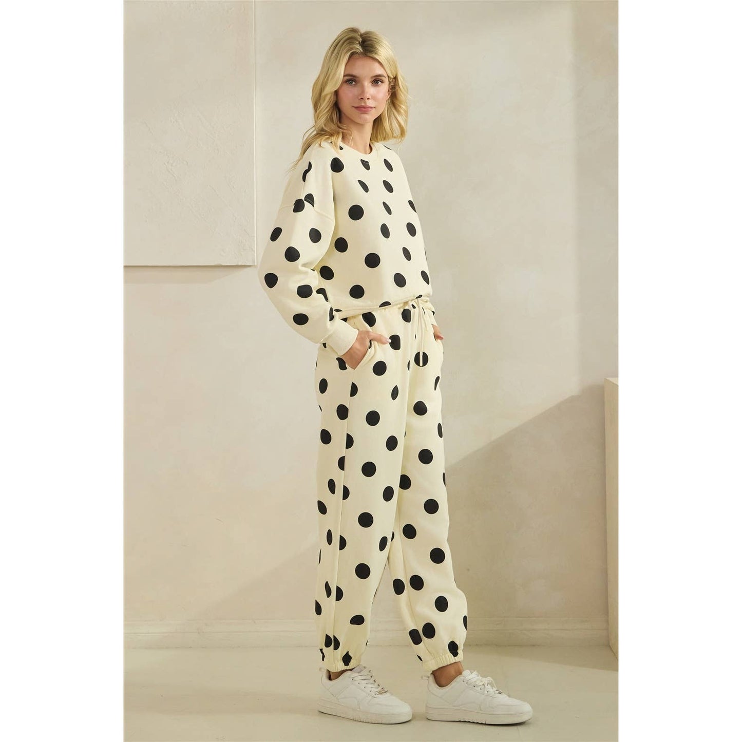 Pretty Polka Dot Matching Set