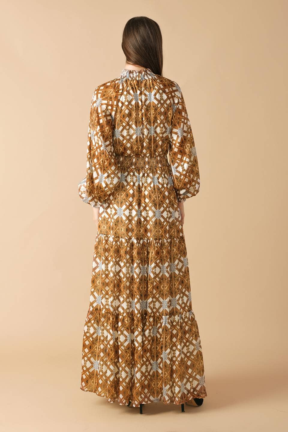 Queen of Fall Maxi Dress