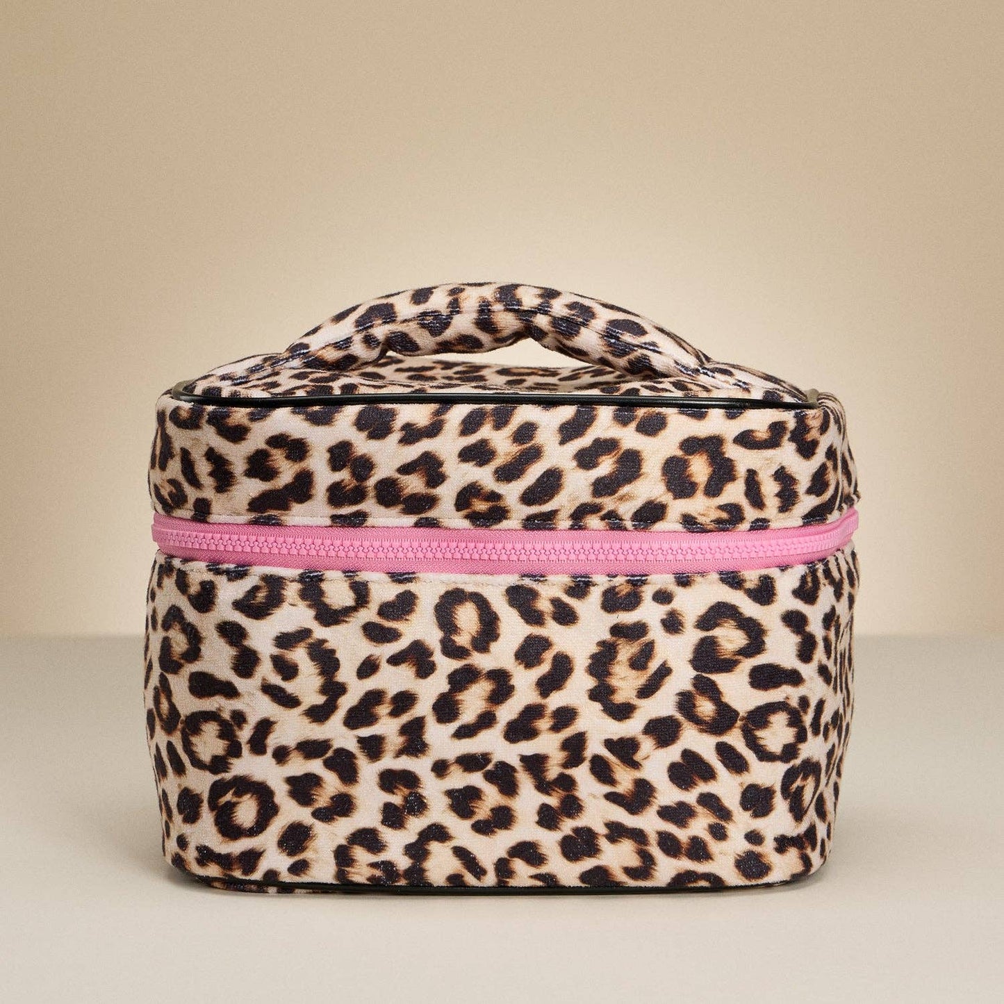 Leopard Lady Travel Makeup Bag