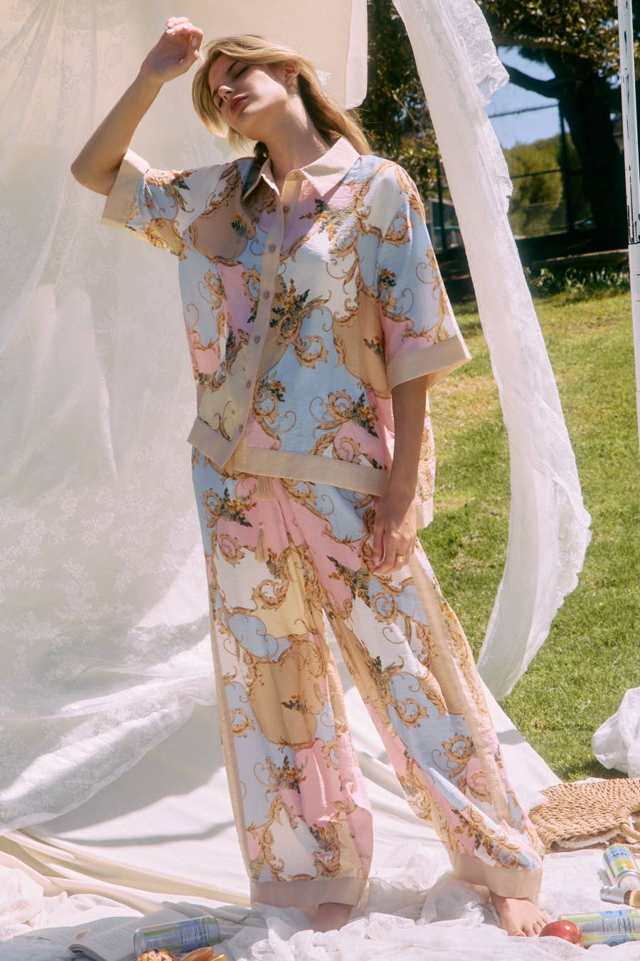 Sweet and Angelic Matching Set