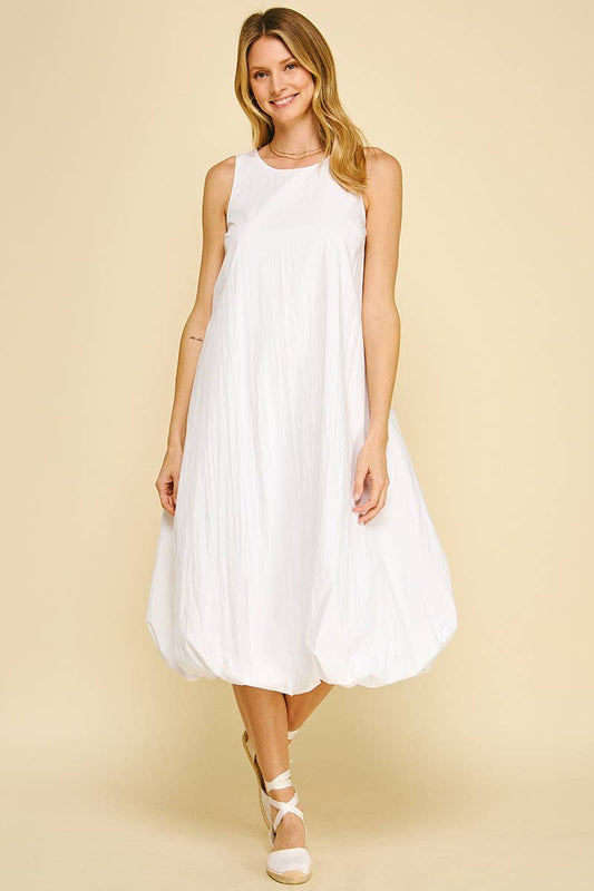 Bold and Bubbly Midi Dress