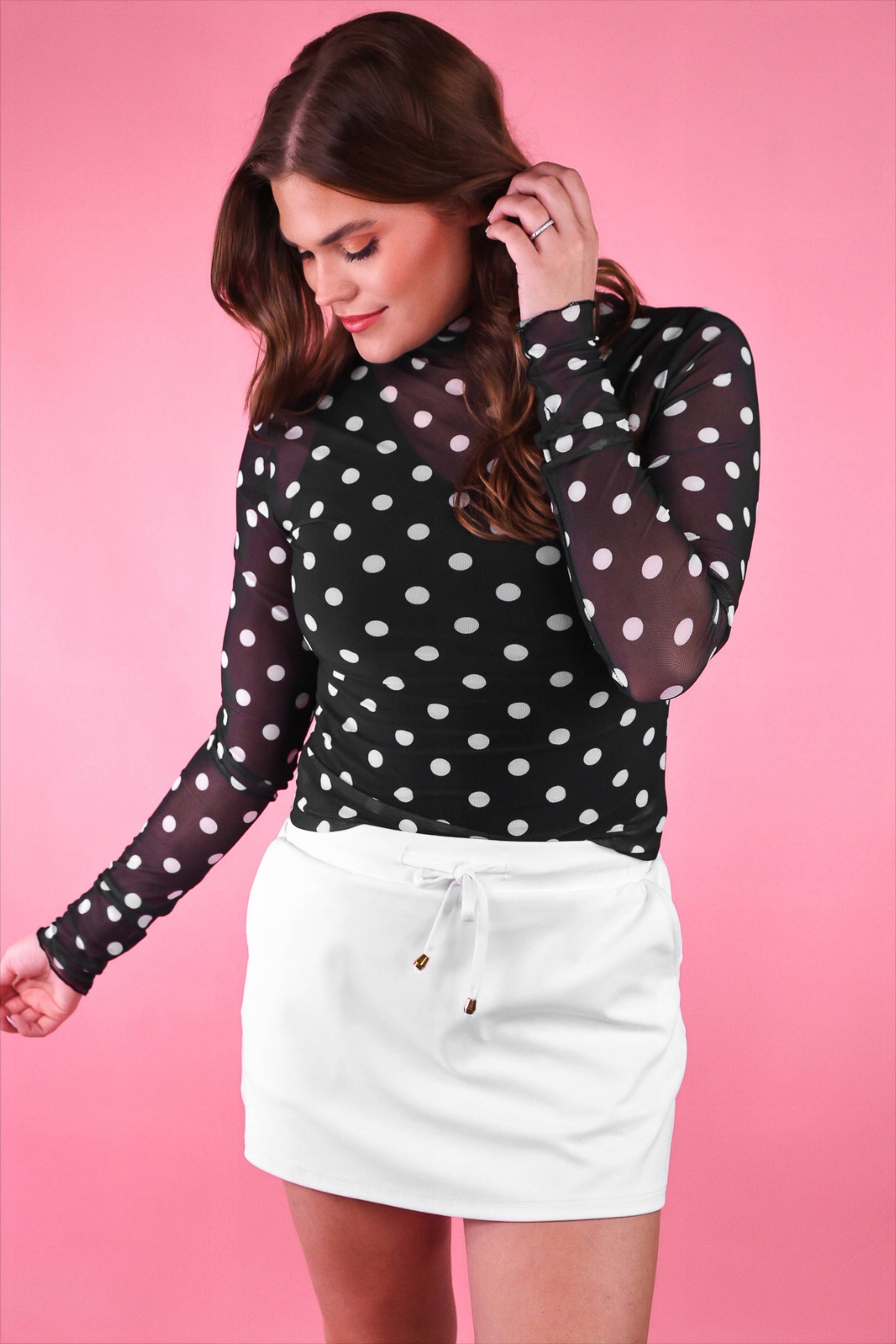 Pretty Woman Mesh Top