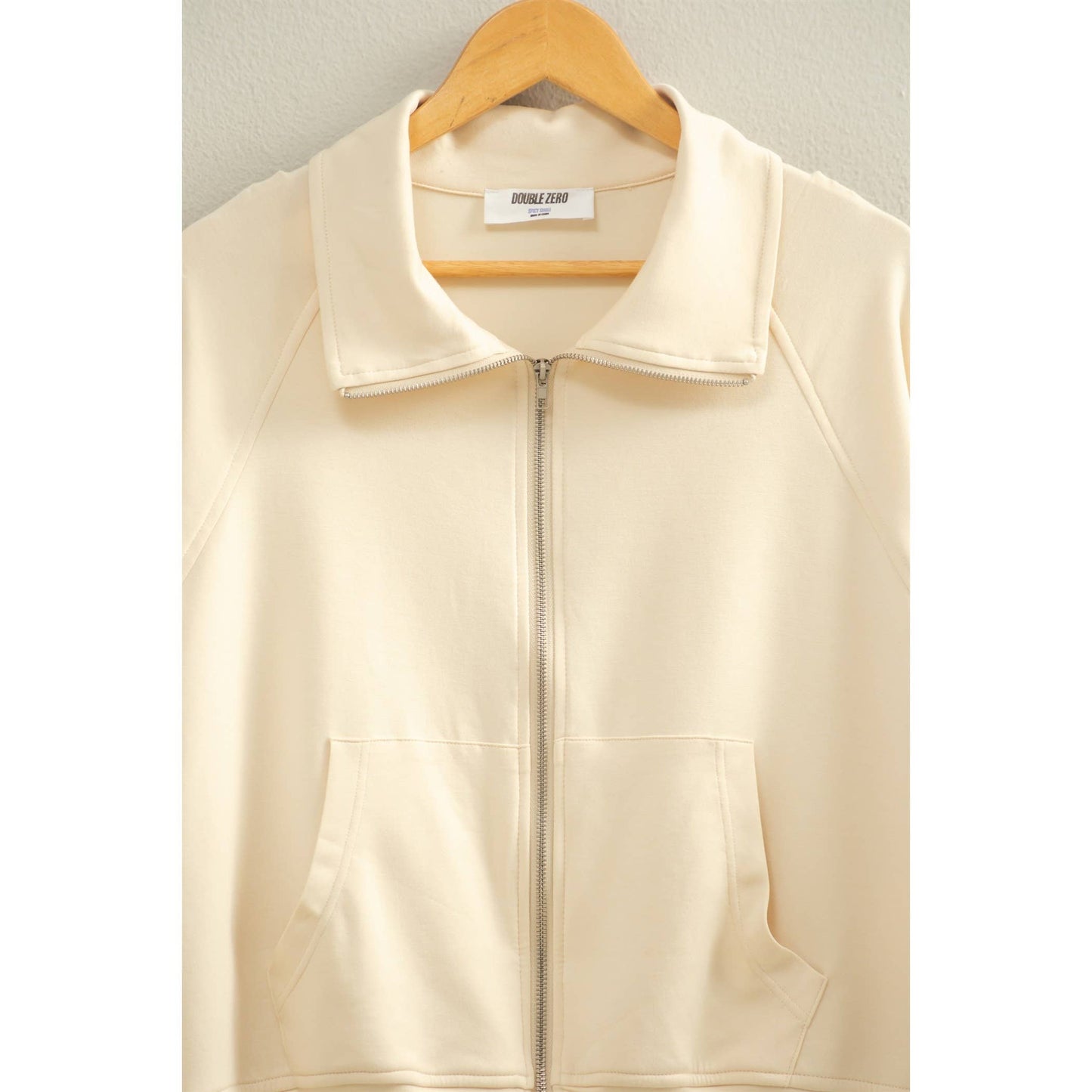 Double Knit Scuba Jacket Set: DOORBUSTER