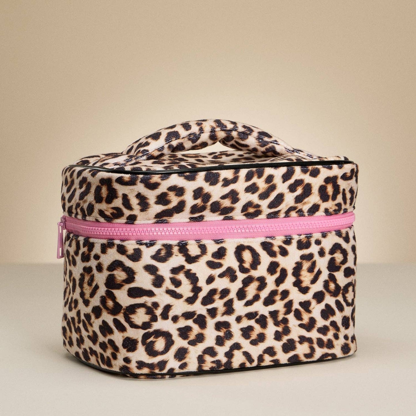 Leopard Lady Travel Makeup Bag