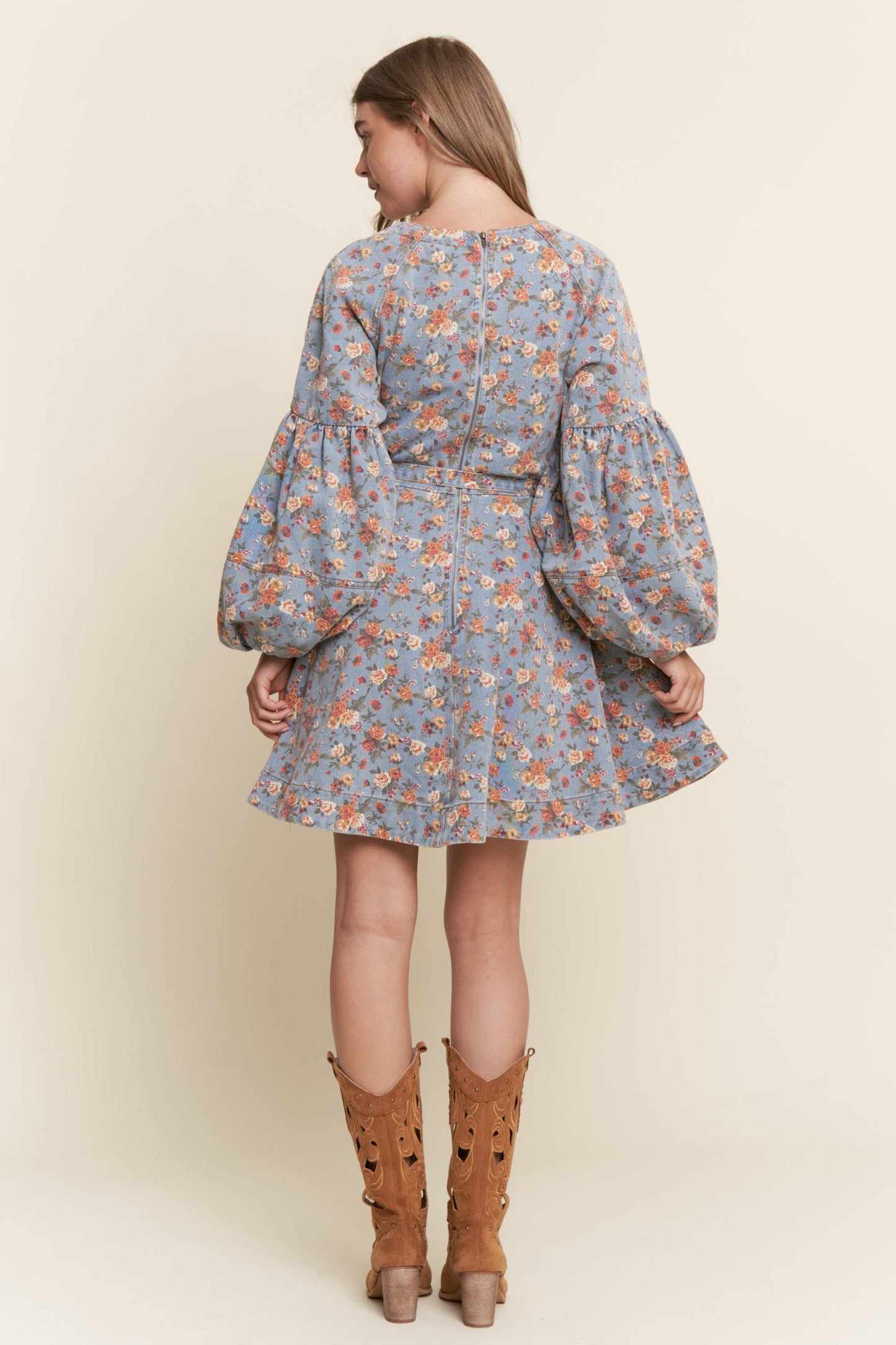 Country Sweetheart Denim Dress
