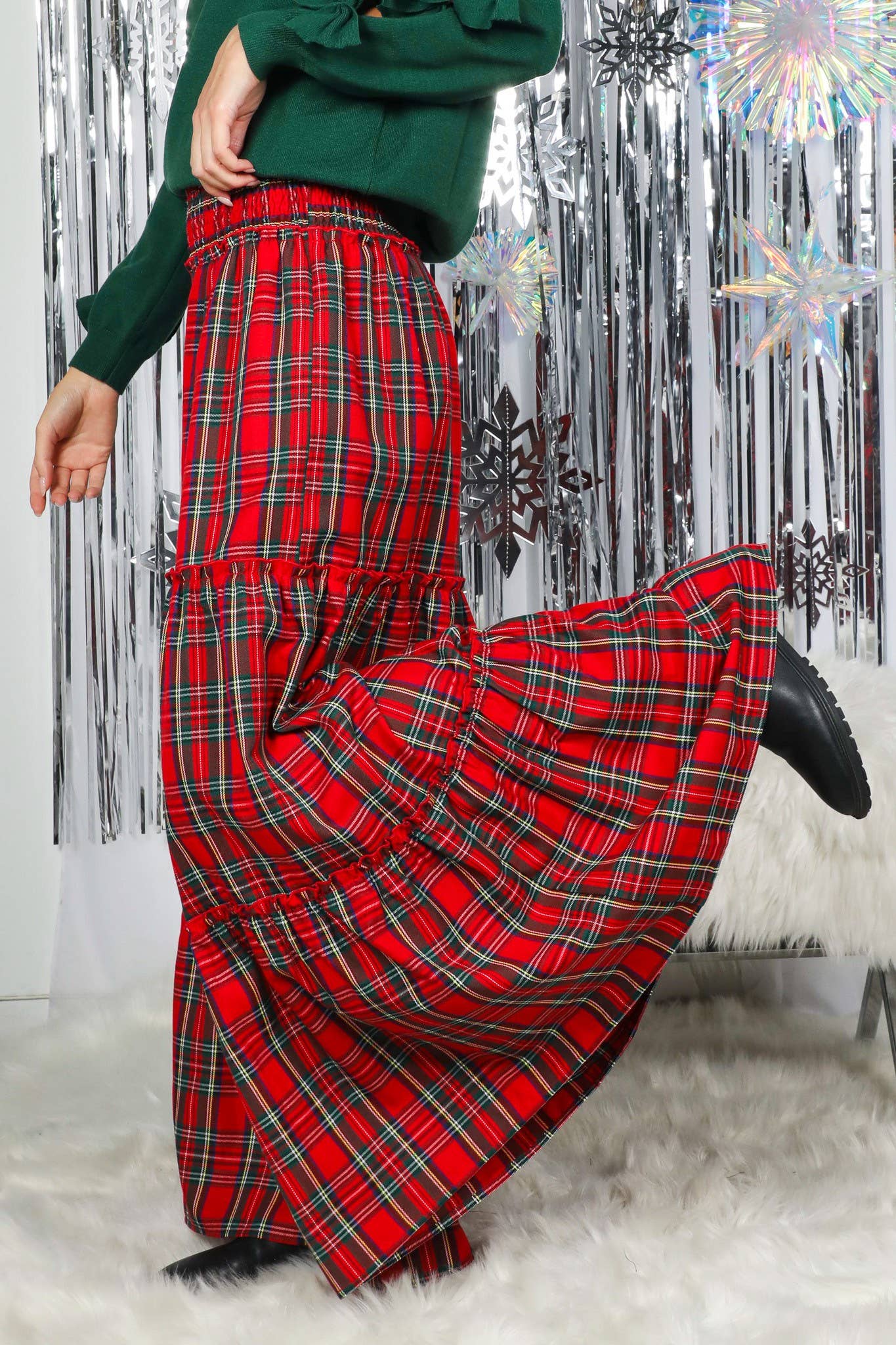 Tartan Palazzo Pants
