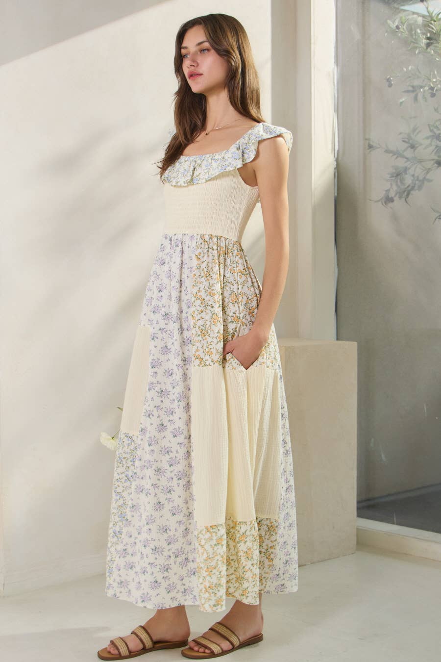 Sweet Dolly Patchwork Dress