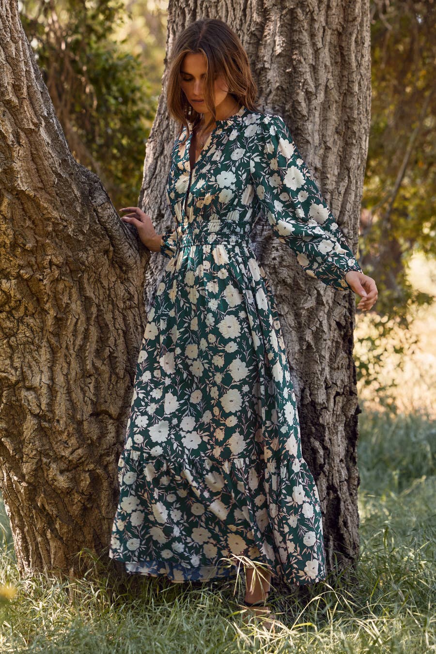 Beautiful Burgundy Maxi Dress