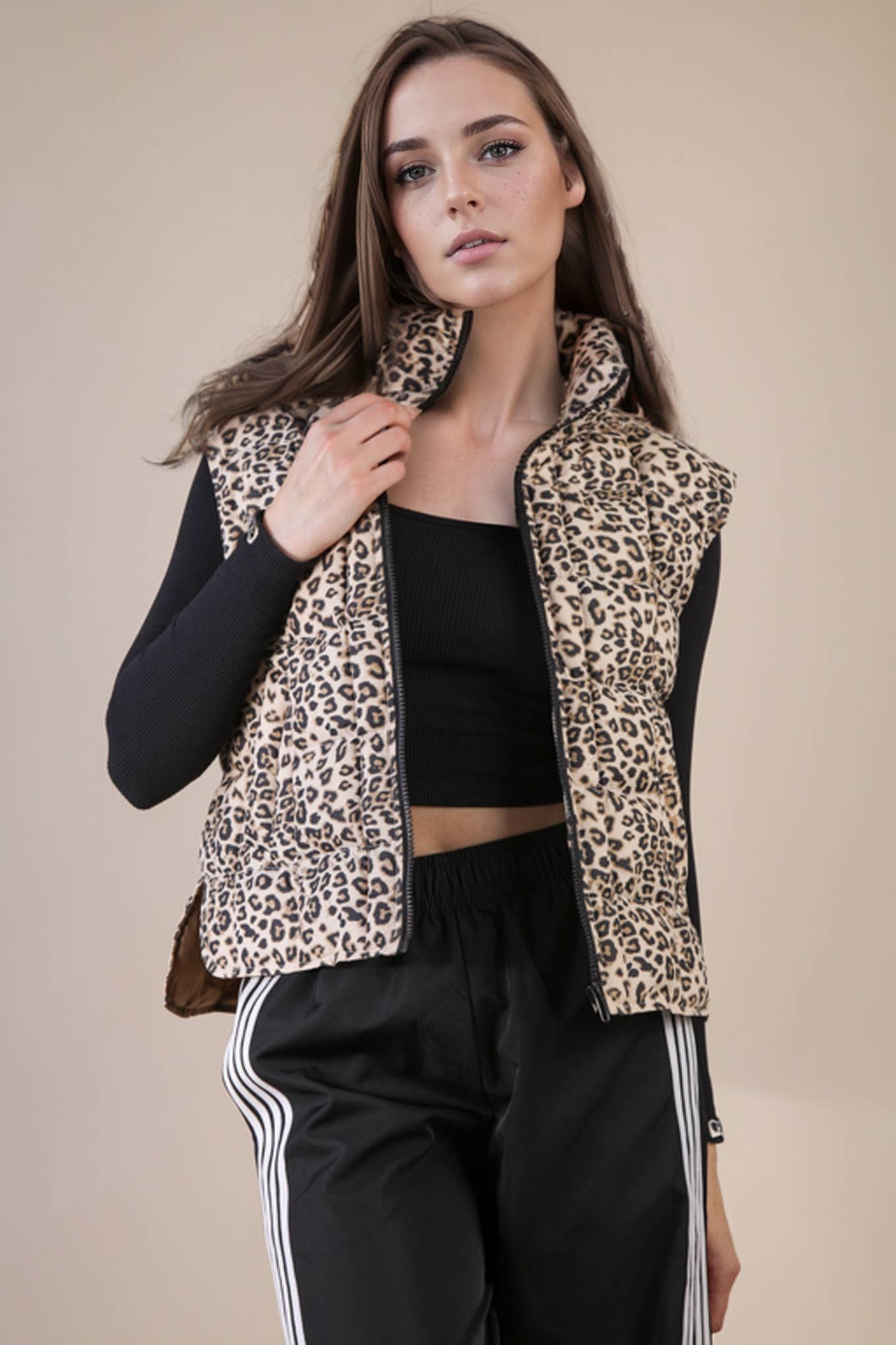 Better in Black Puffer Vest