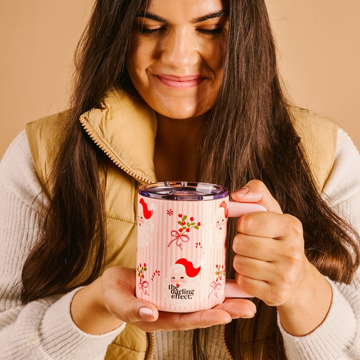 Holly Jolly Santa Mug