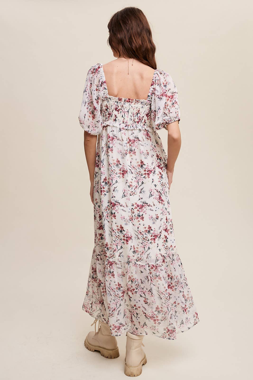 Floral Maiden Midi Dress