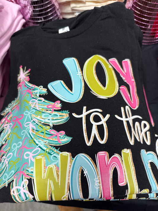 Joy To The World Graphic Tee: DOORBUSTER