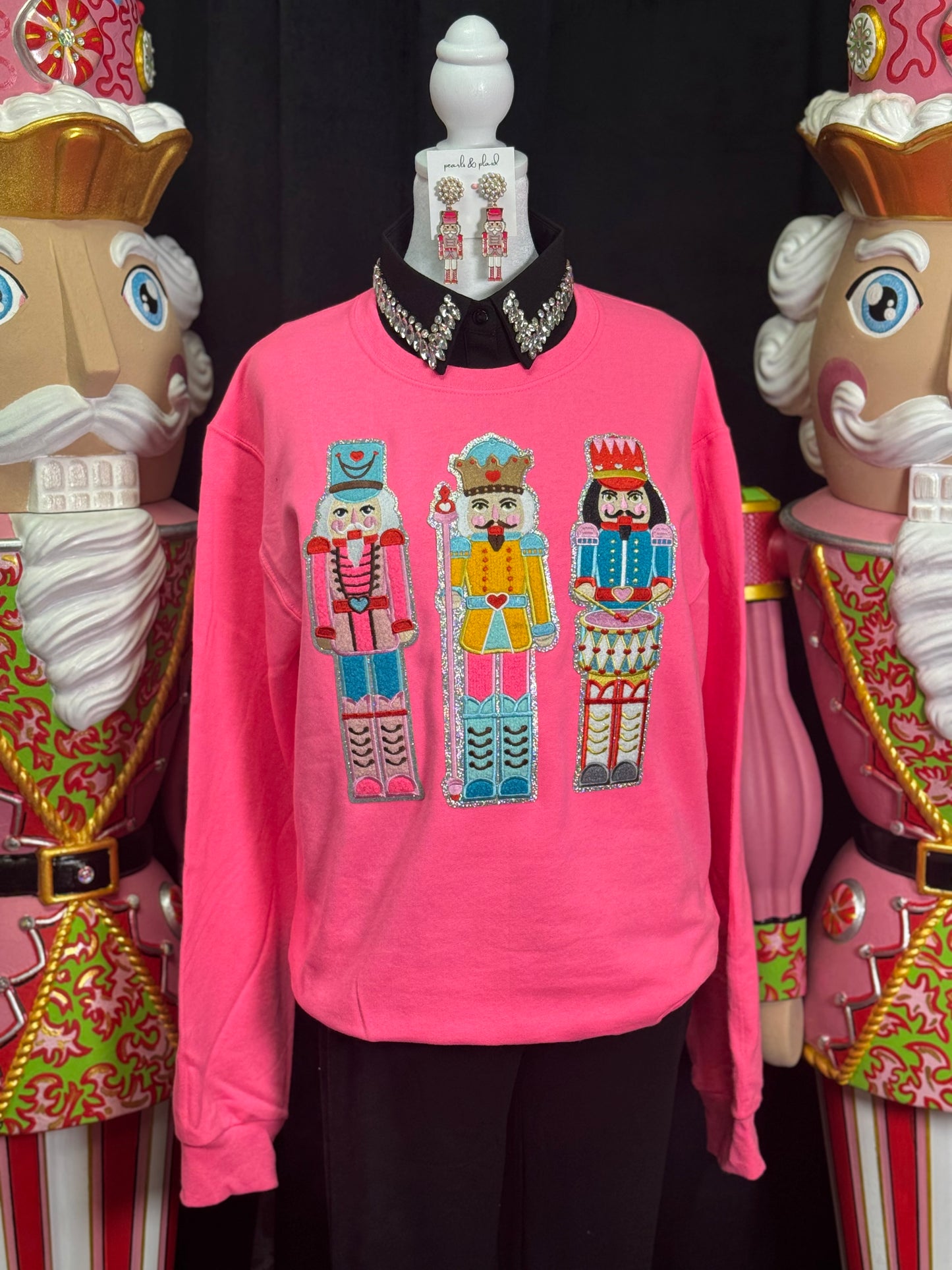 Fab Nutcrackers Patch Sweatshirt: DOORBUSTER