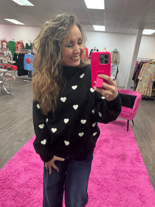 Queen of Hearts Sweater