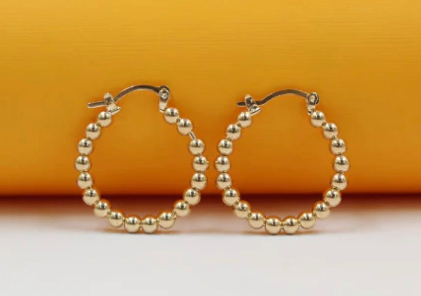The Jennifer Earrings: Small (GD)