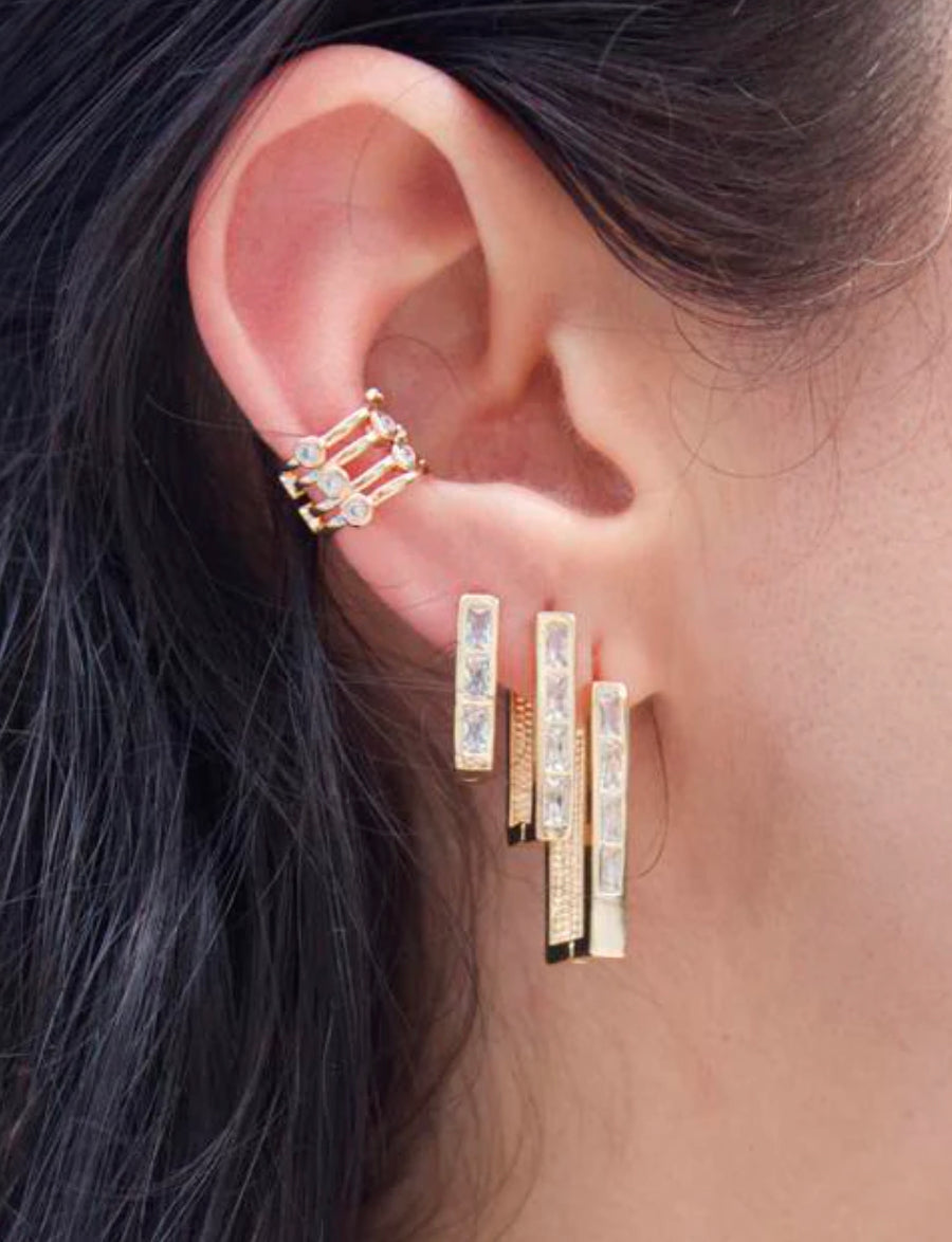 The Adrienne Earrings: Medium (GD)