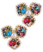 Pearl Glass Earrings