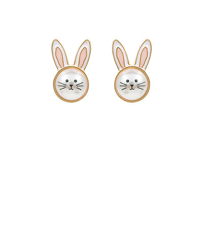 Itty Bitty Bunny Stud Earrings