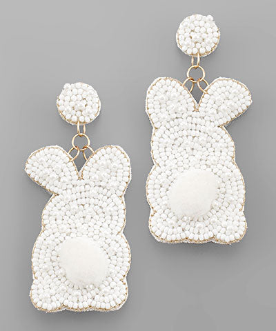 Cottontail Bunny Earrings