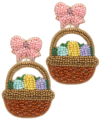 Easter Basket Earrings
