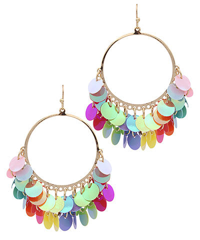 Sassy Sequin Earrings