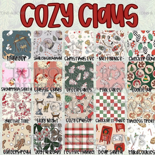 ✨🎄 Cozy Claus Christmas Bamboo Preorder🎄✨
