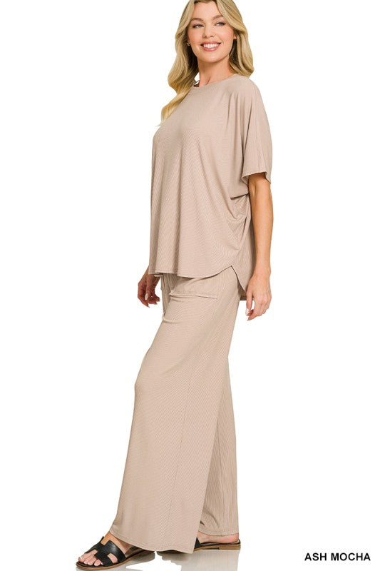 Ready to Go Ribbed Set