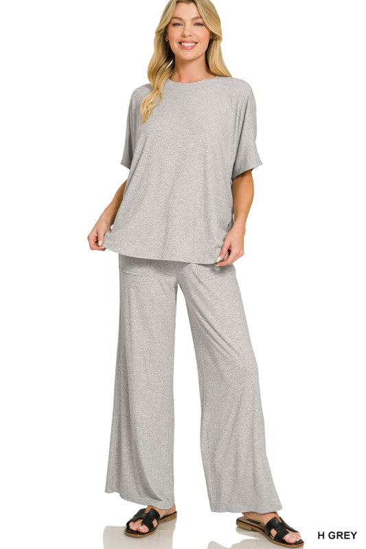 Ready to Go Ribbed Set