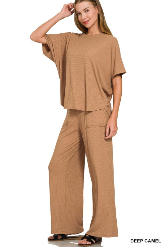 Ready to Go Ribbed Set