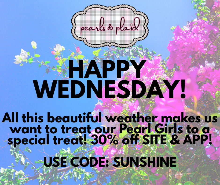 Wednesday Sunshine Sale
