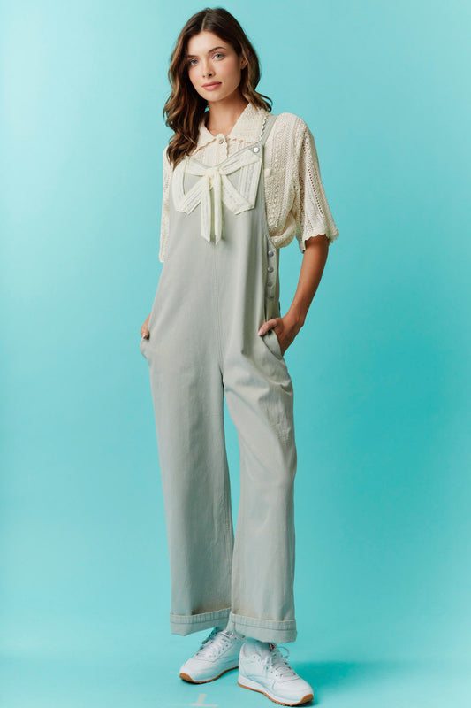 Sage and Sweet Overalls