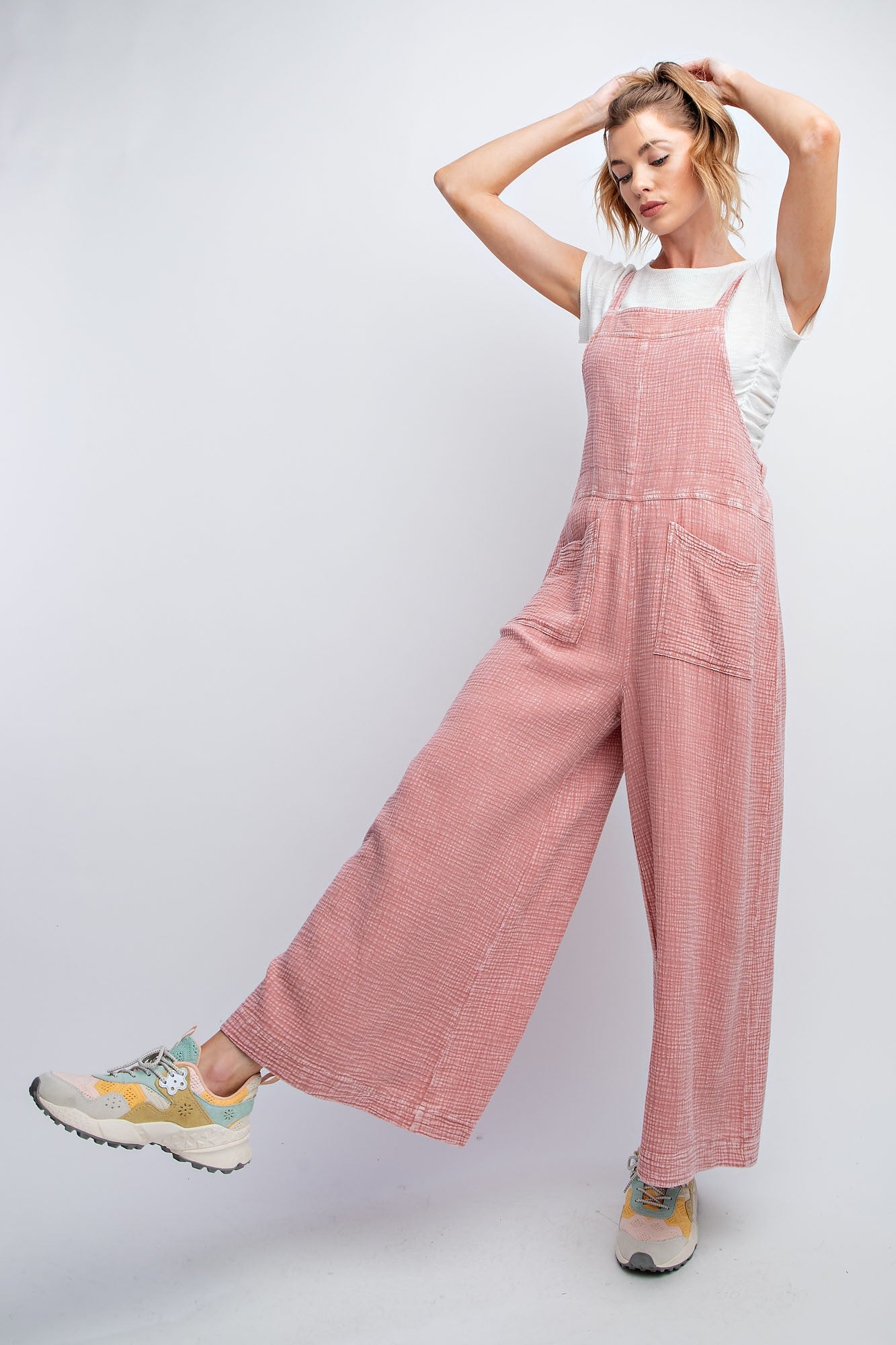The Petunia Pink Overalls