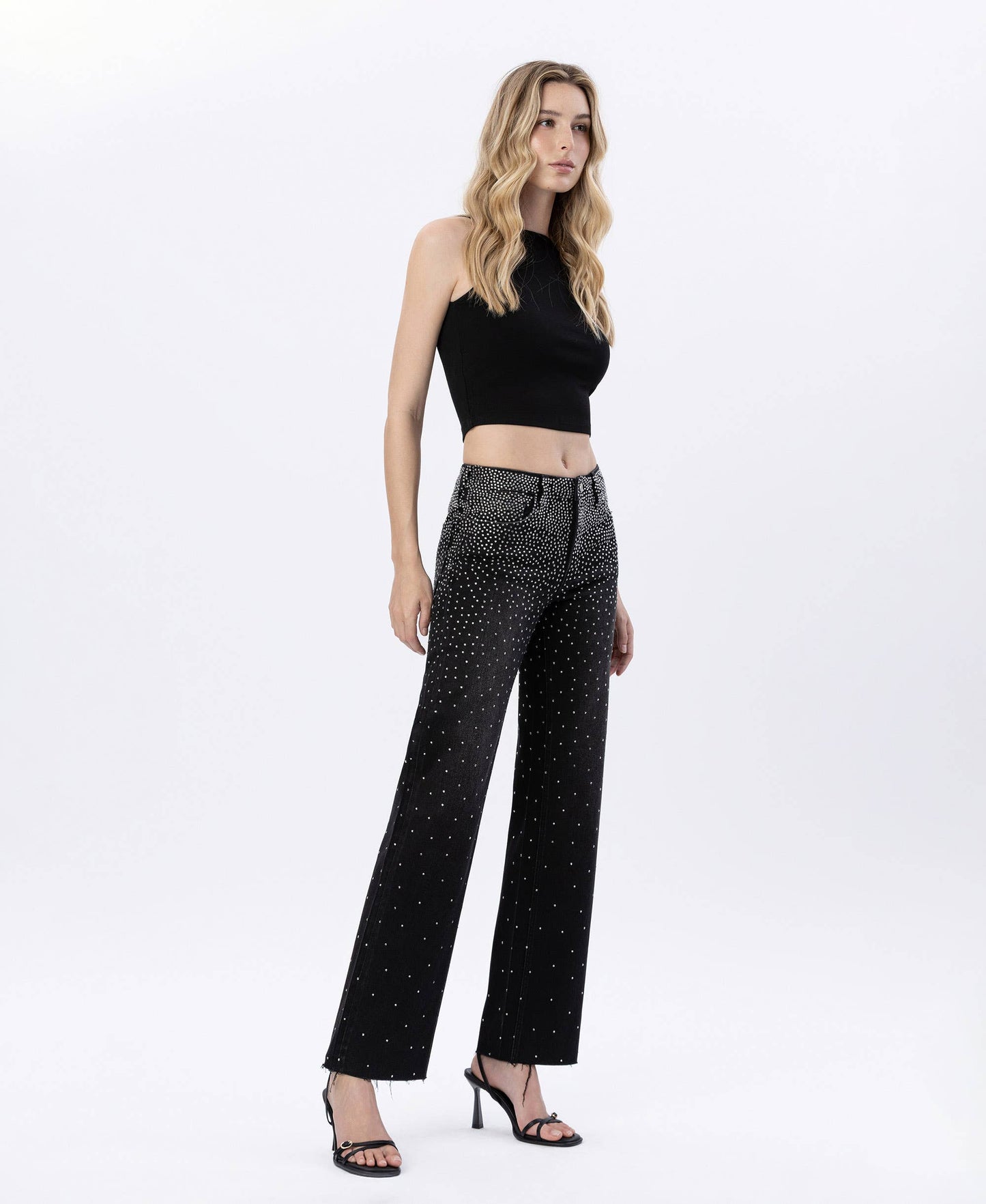 The Carrie Rhinestone Jeans