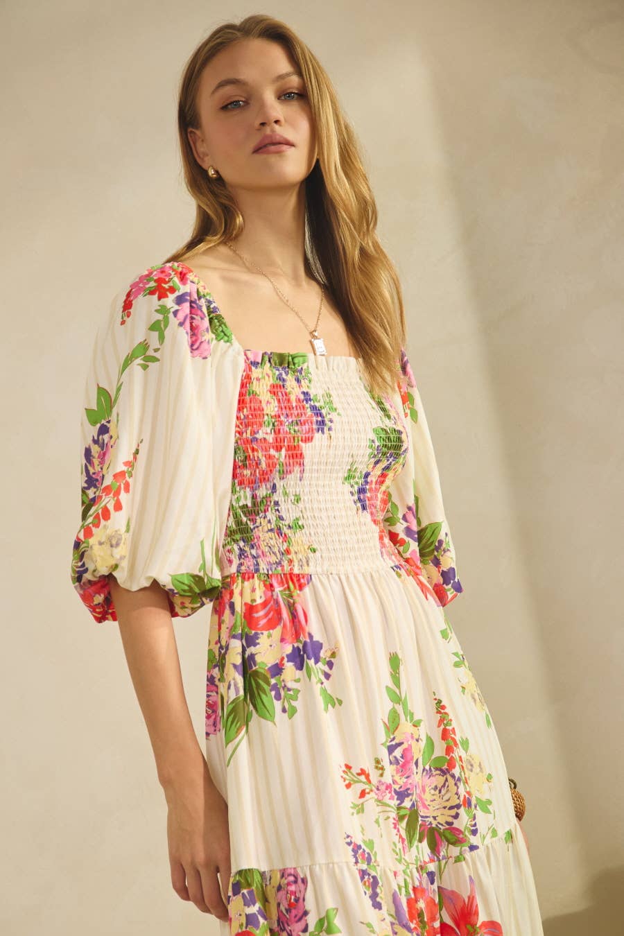 Sweet Florals Maxi Dress