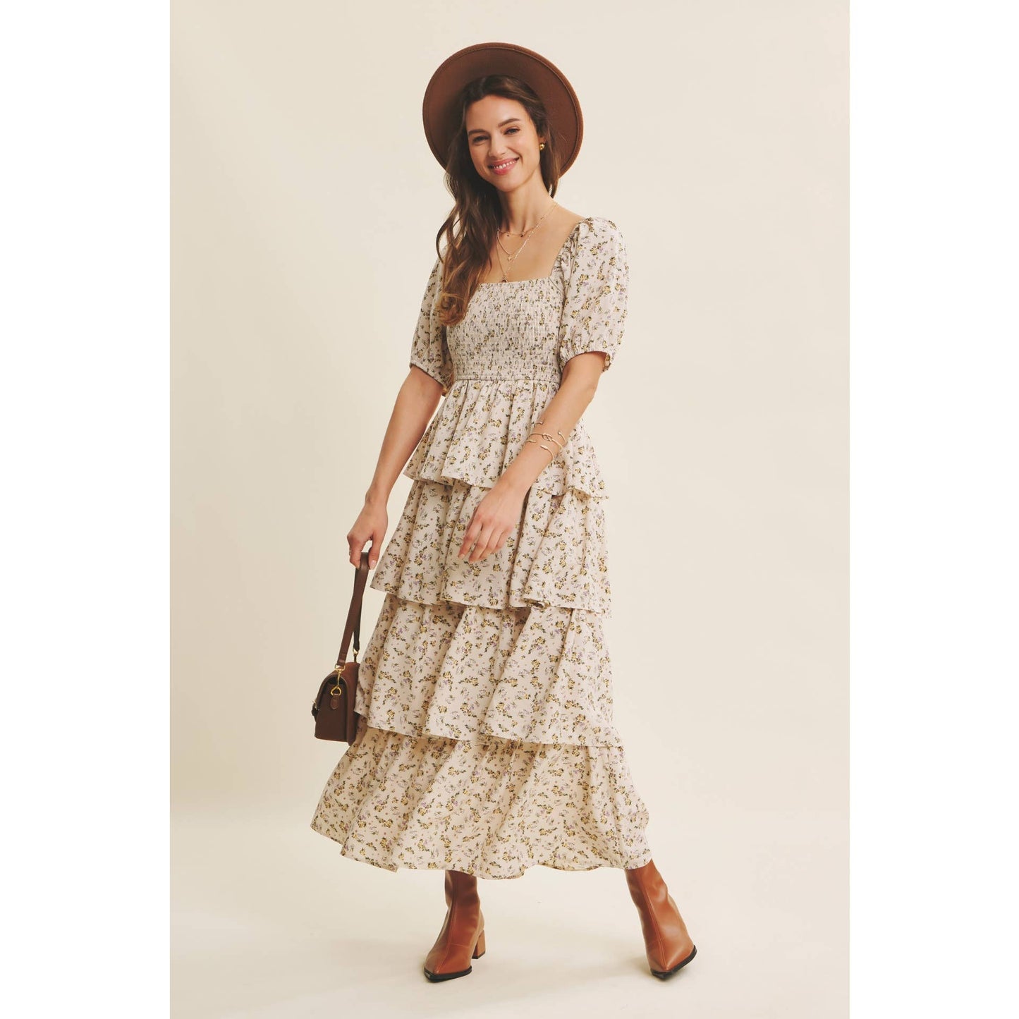 Backwoods Floral Maxi Dress