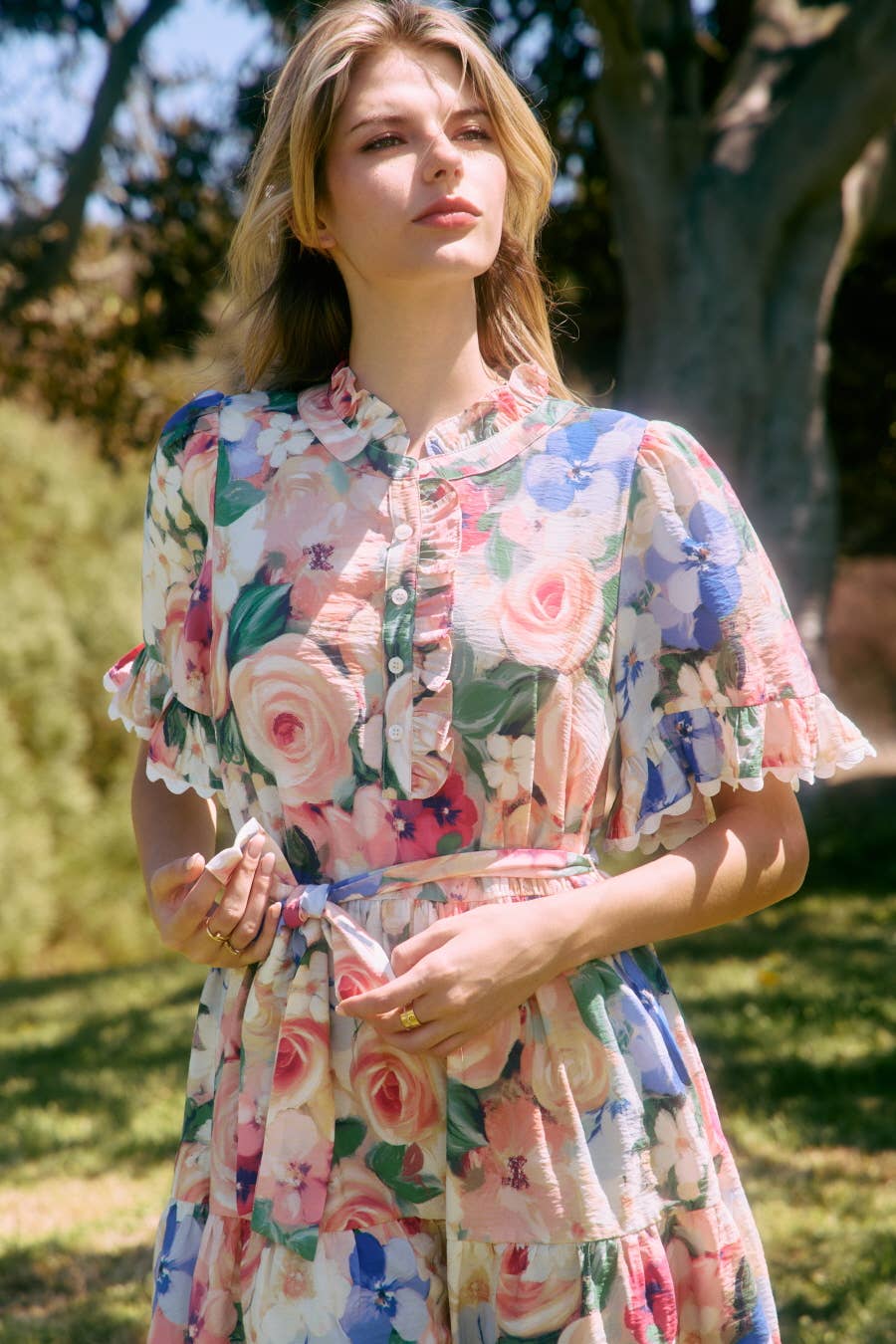Sweet Pea Floral Dress