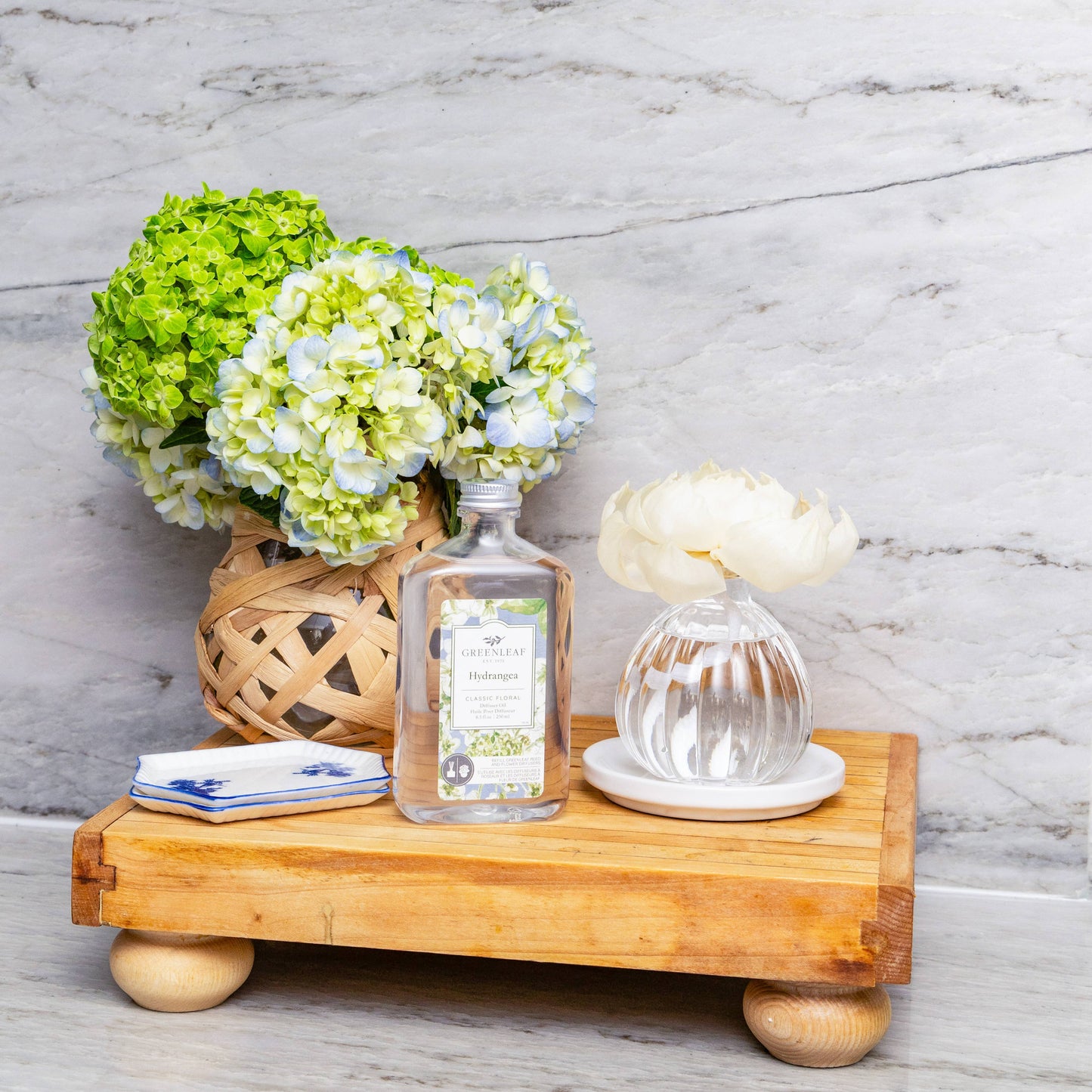 Greenleaf: Hydrangea Flower Diffuser