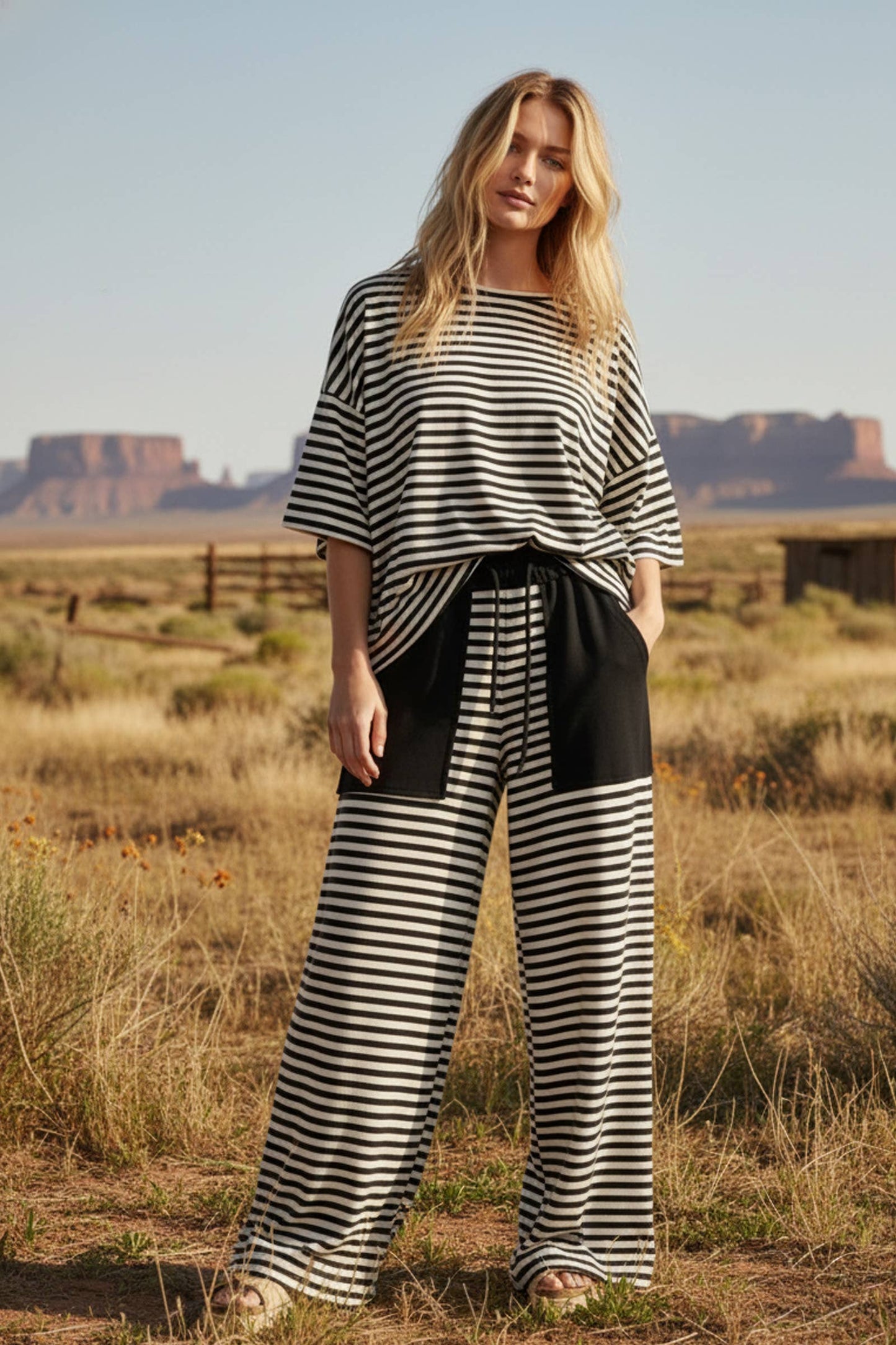 Chic Striped Set